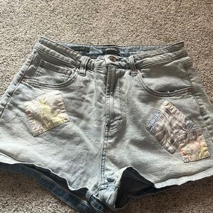 Wild Fable Patchwork Denim Shorts